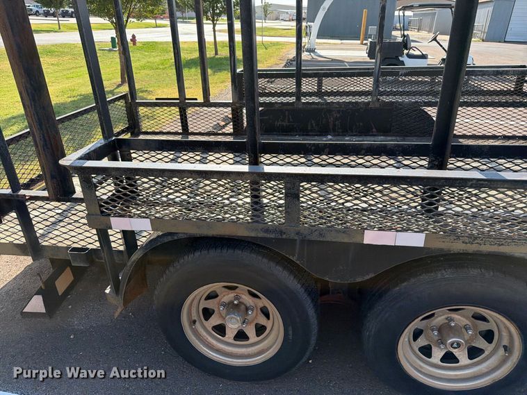 image for item EW8767 2009 Tuff-Bilt Manufacturing Inc utility trailer
