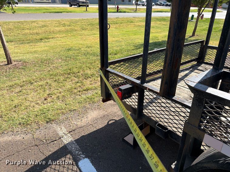 image for item EW8767 2009 Tuff-Bilt Manufacturing Inc utility trailer