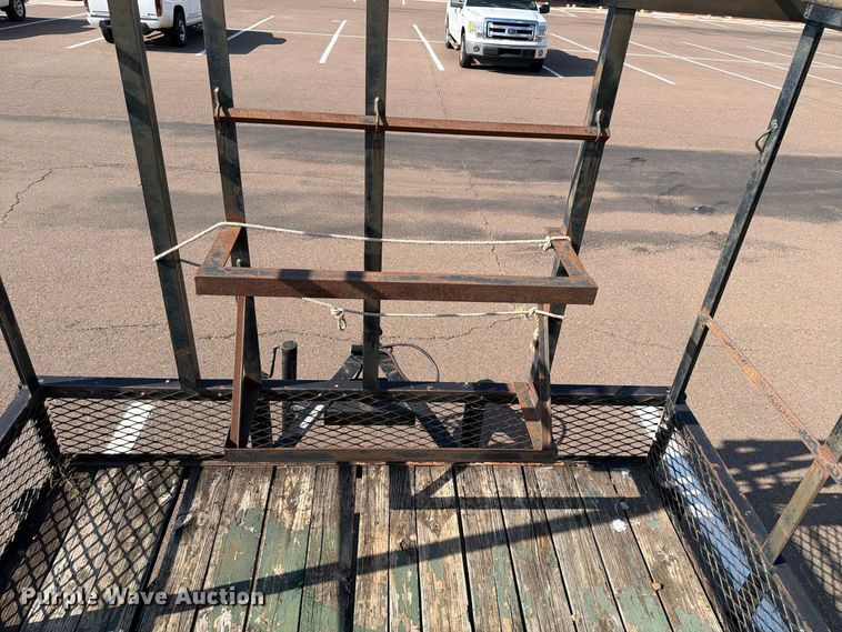image for item EW8767 2009 Tuff-Bilt Manufacturing Inc utility trailer