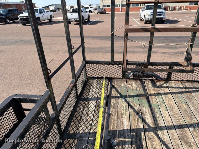 image for item EW8767 2009 Tuff-Bilt Manufacturing Inc utility trailer