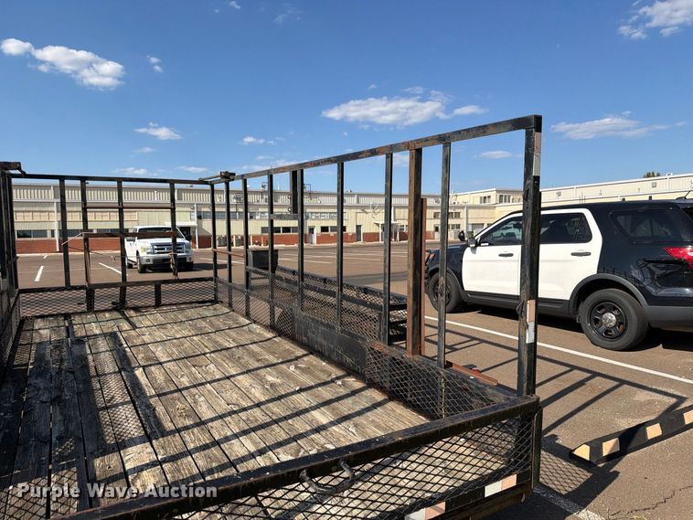 image for item EW8767 2009 Tuff-Bilt Manufacturing Inc utility trailer
