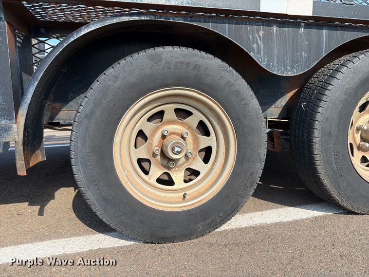 image for item EW8767 2009 Tuff-Bilt Manufacturing Inc utility trailer