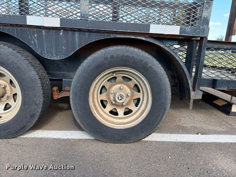 image for item EW8767 2009 Tuff-Bilt Manufacturing Inc utility trailer
