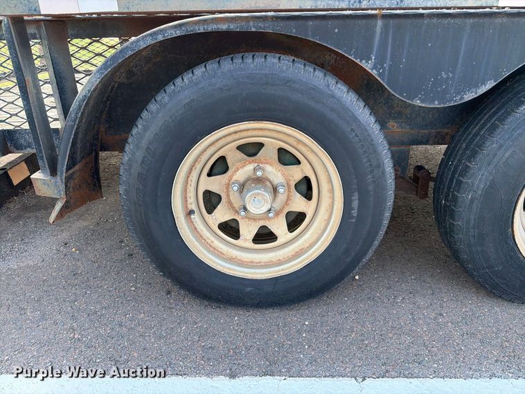 image for item EW8767 2009 Tuff-Bilt Manufacturing Inc utility trailer