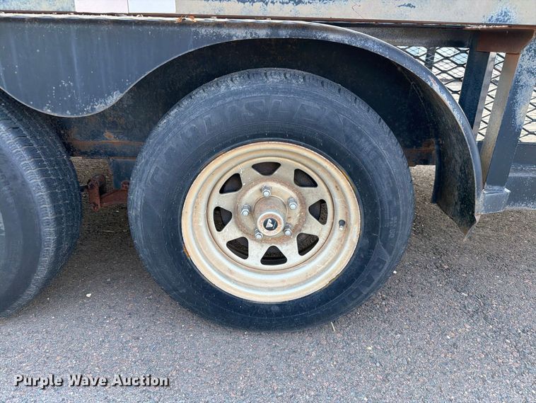 image for item EW8767 2009 Tuff-Bilt Manufacturing Inc utility trailer