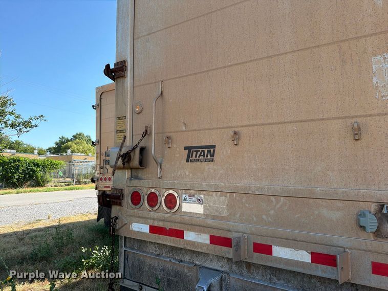 image for item EW8768 2016 Titan Trailers INC. walking floor trailer