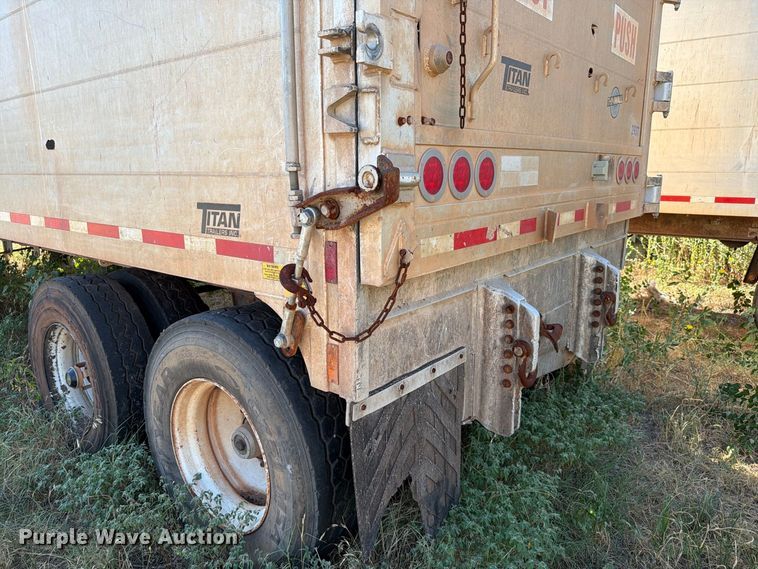 image for item EW8769 2018 Titan Trailers INC. walking floor trailer