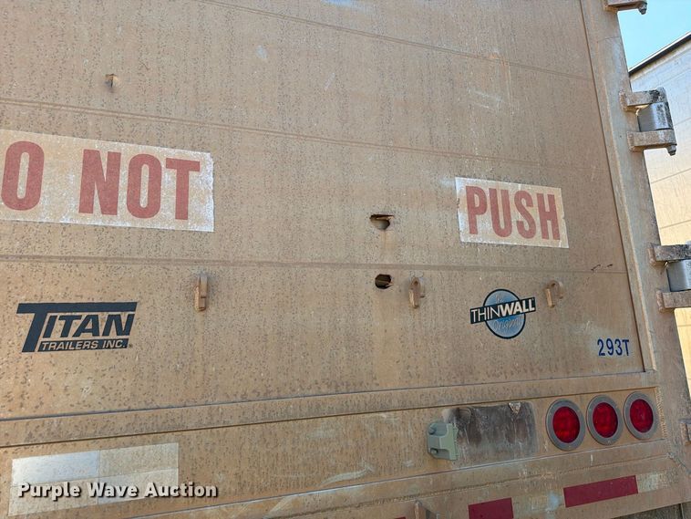 image for item EW8769 2018 Titan Trailers INC. walking floor trailer