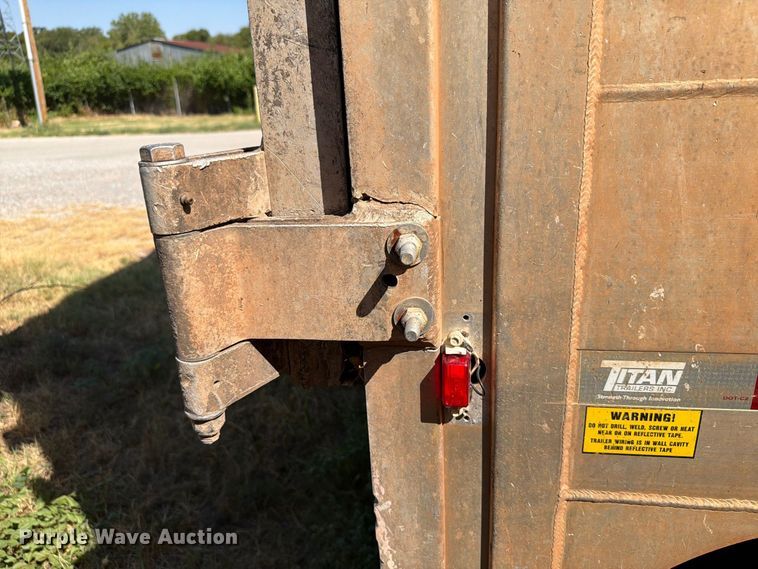 image for item EW8769 2018 Titan Trailers INC. walking floor trailer