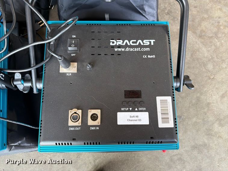 image for item EX0995 (4) Dracast LED studio lights