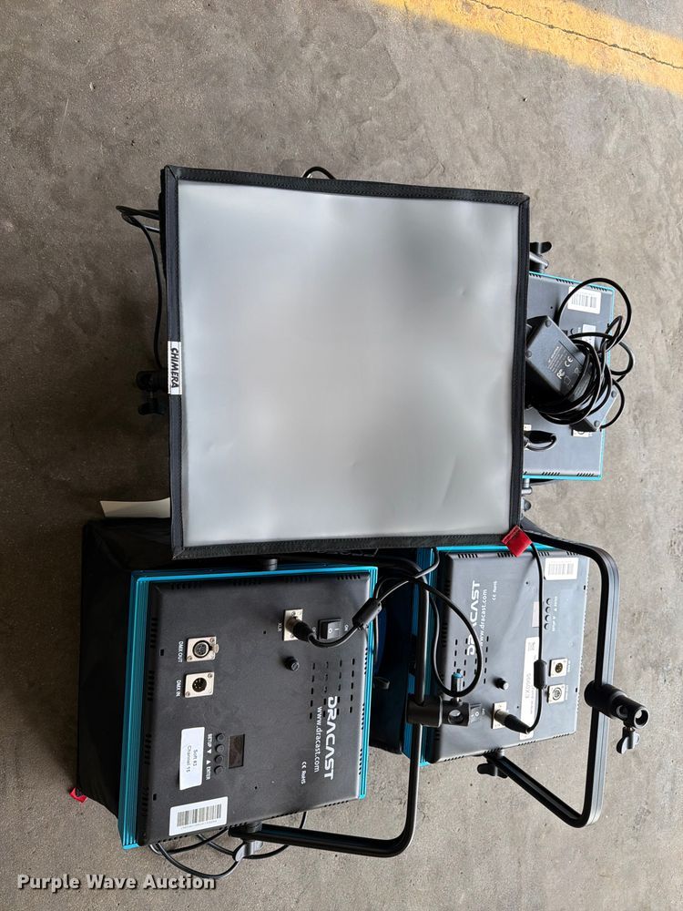 image for item EX0995 (4) Dracast LED studio lights