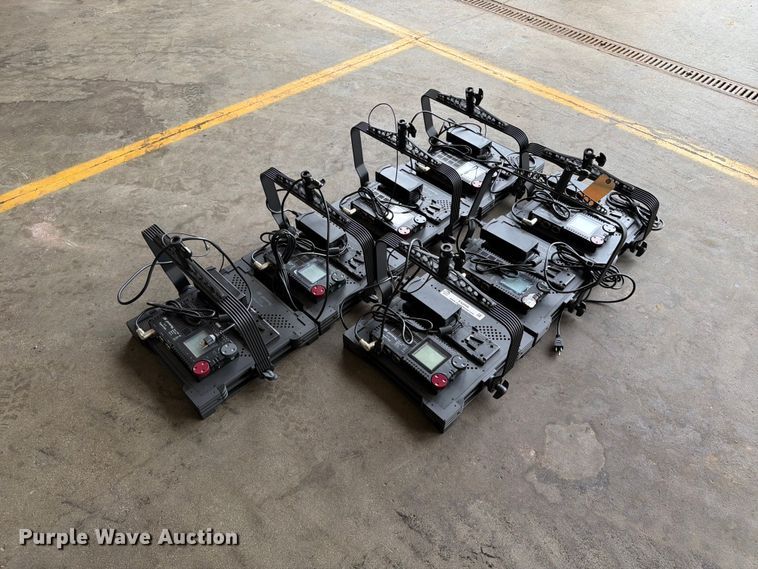 (7) Genaray SS-12 studio lights
