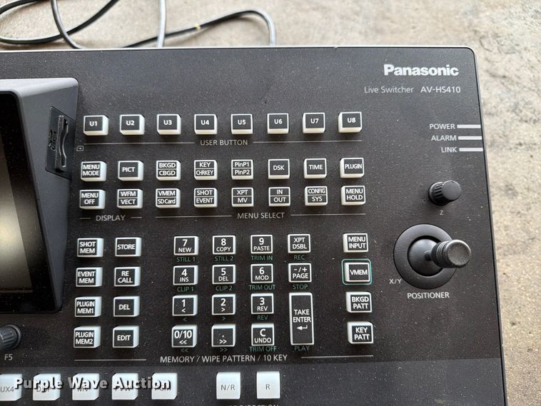 image for item EX0997 Panasonic AV-HS410 video production switcher