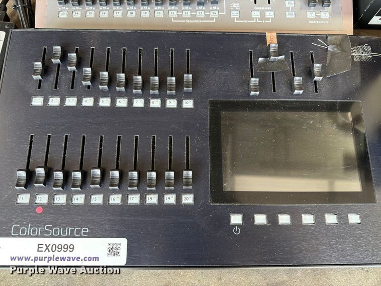 image for item EX0999 ColorSource 20 lighting control console