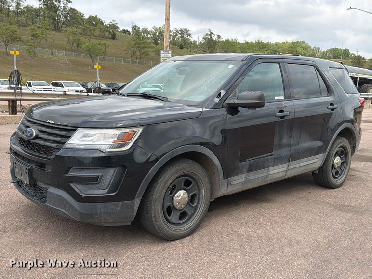 image for item EX1003 2018 Ford Explorer Police Interceptor SUV