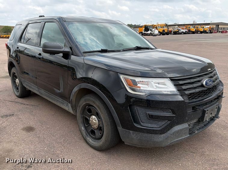 image for item EX1003 2018 Ford Explorer Police Interceptor SUV