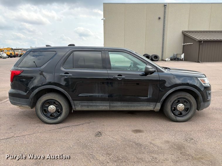 image for item EX1003 2018 Ford Explorer Police Interceptor SUV