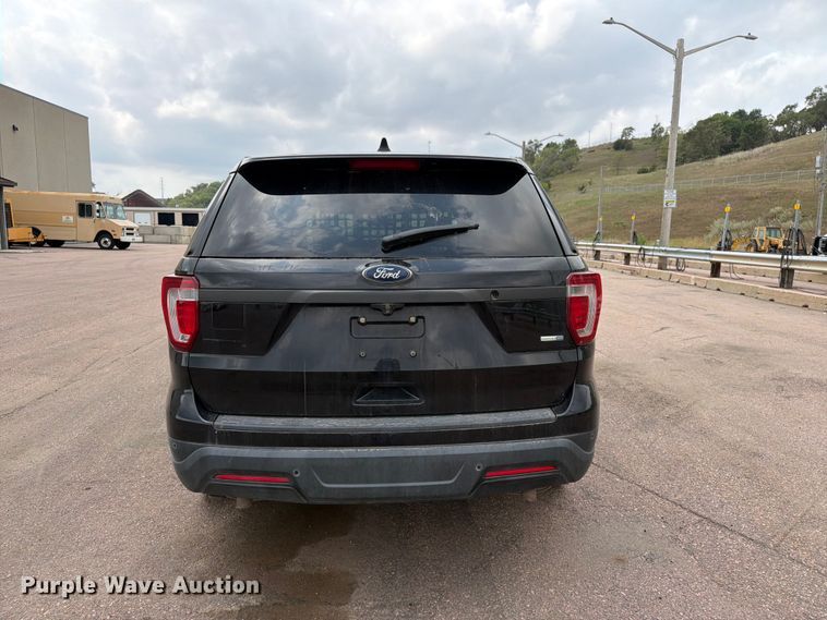 image for item EX1003 2018 Ford Explorer Police Interceptor SUV