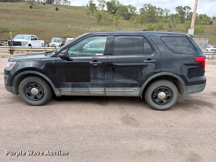 image for item EX1003 2018 Ford Explorer Police Interceptor SUV