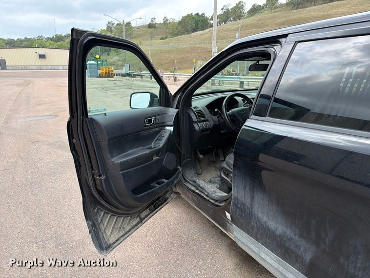 image for item EX1003 2018 Ford Explorer Police Interceptor SUV