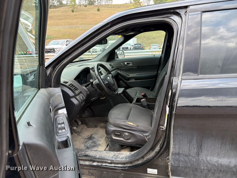 image for item EX1003 2018 Ford Explorer Police Interceptor SUV