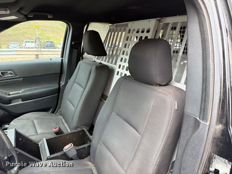 image for item EX1003 2018 Ford Explorer Police Interceptor SUV