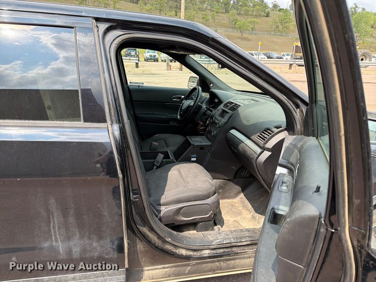 image for item EX1003 2018 Ford Explorer Police Interceptor SUV