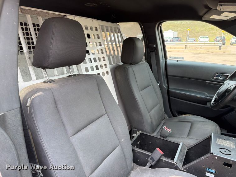 image for item EX1003 2018 Ford Explorer Police Interceptor SUV