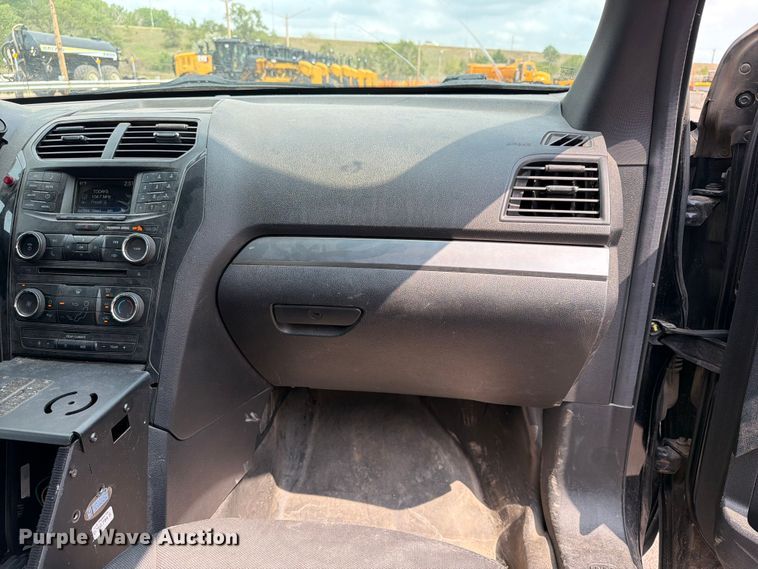 image for item EX1003 2018 Ford Explorer Police Interceptor SUV
