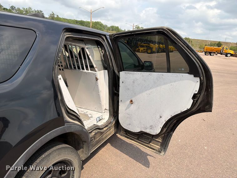 image for item EX1003 2018 Ford Explorer Police Interceptor SUV