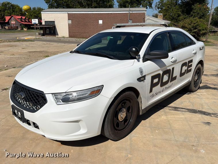 image for item EX2601 2013 Ford Taurus Police Interceptor 