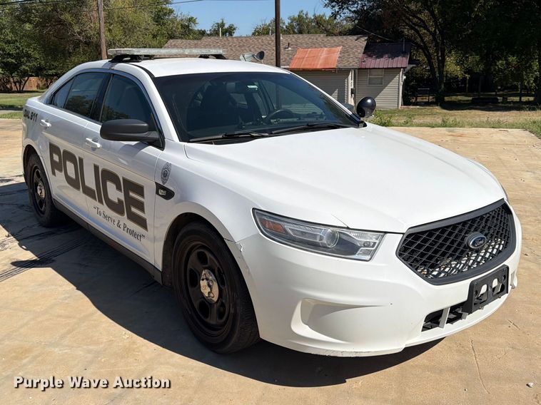 image for item EX2601 2013 Ford Taurus Police Interceptor 