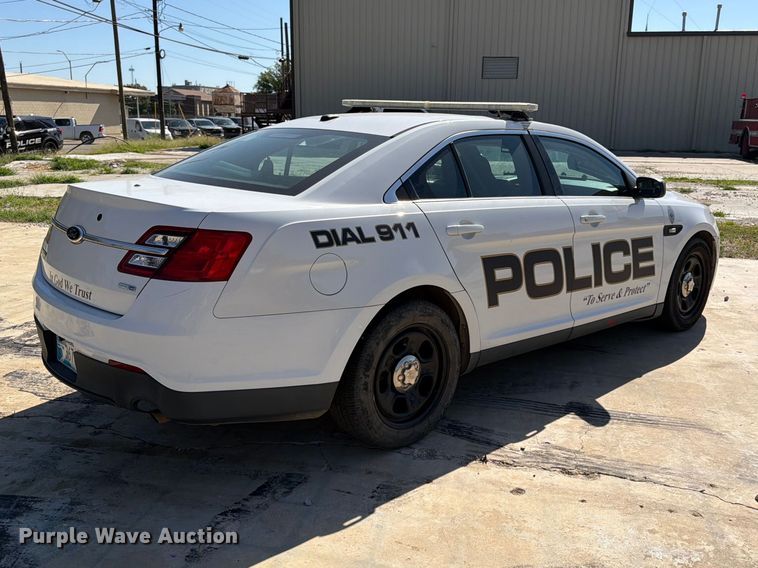 image for item EX2601 2013 Ford Taurus Police Interceptor 