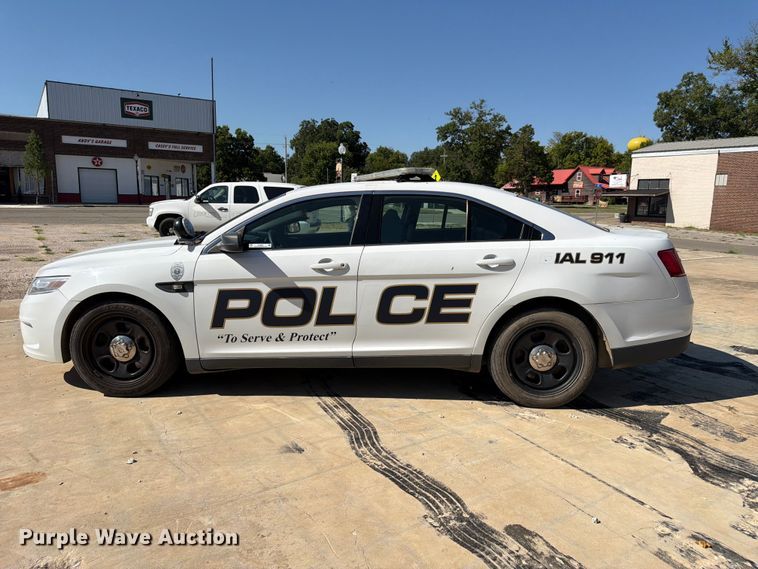 image for item EX2601 2013 Ford Taurus Police Interceptor 