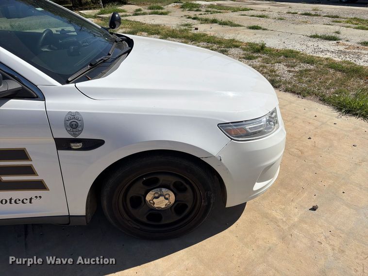 image for item EX2601 2013 Ford Taurus Police Interceptor 