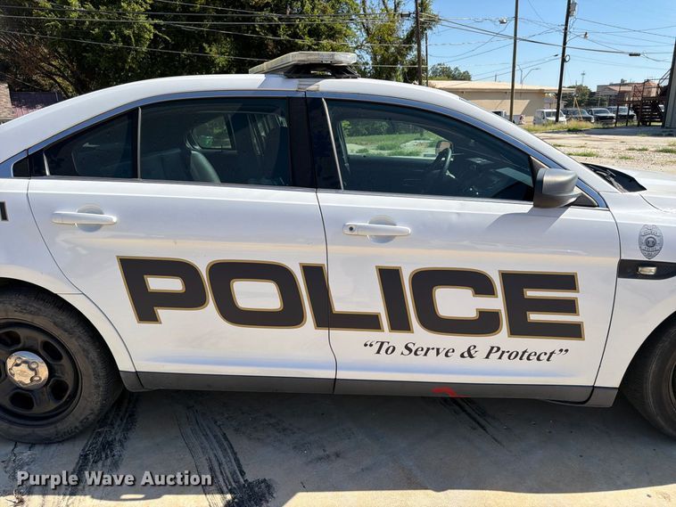 image for item EX2601 2013 Ford Taurus Police Interceptor 