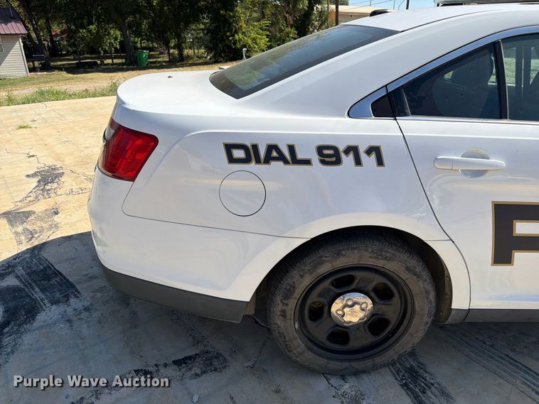 image for item EX2601 2013 Ford Taurus Police Interceptor 