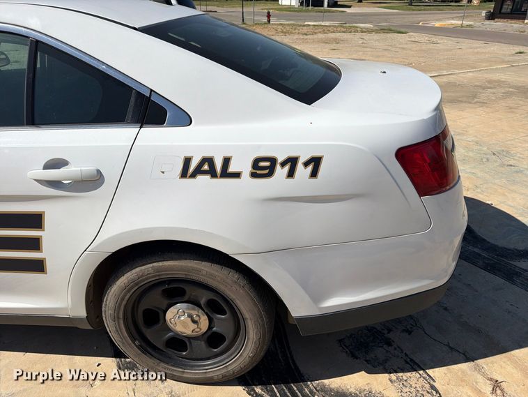 image for item EX2601 2013 Ford Taurus Police Interceptor 