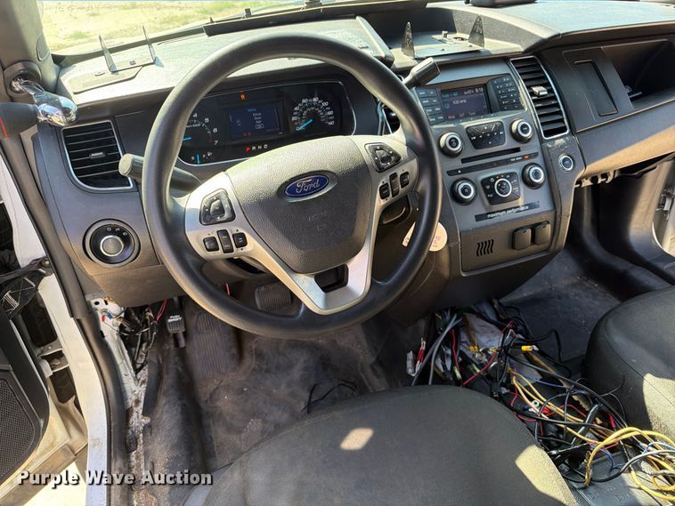 image for item EX2601 2013 Ford Taurus Police Interceptor 