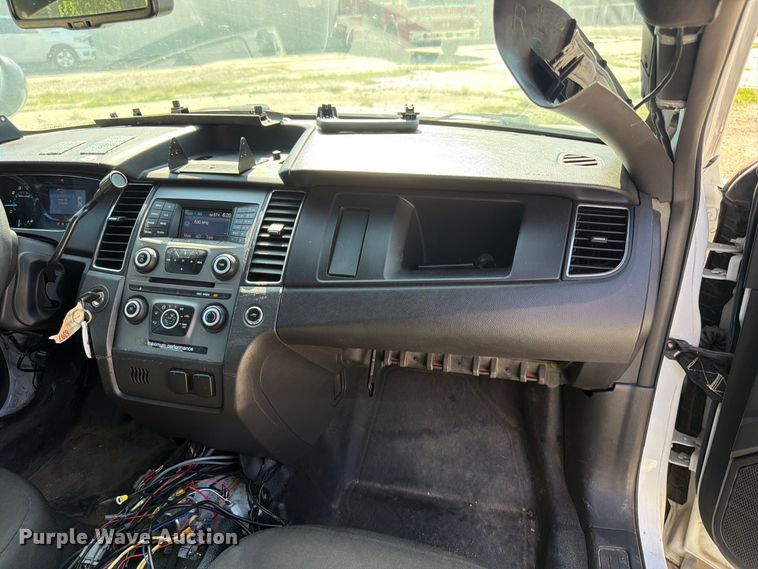 image for item EX2601 2013 Ford Taurus Police Interceptor 