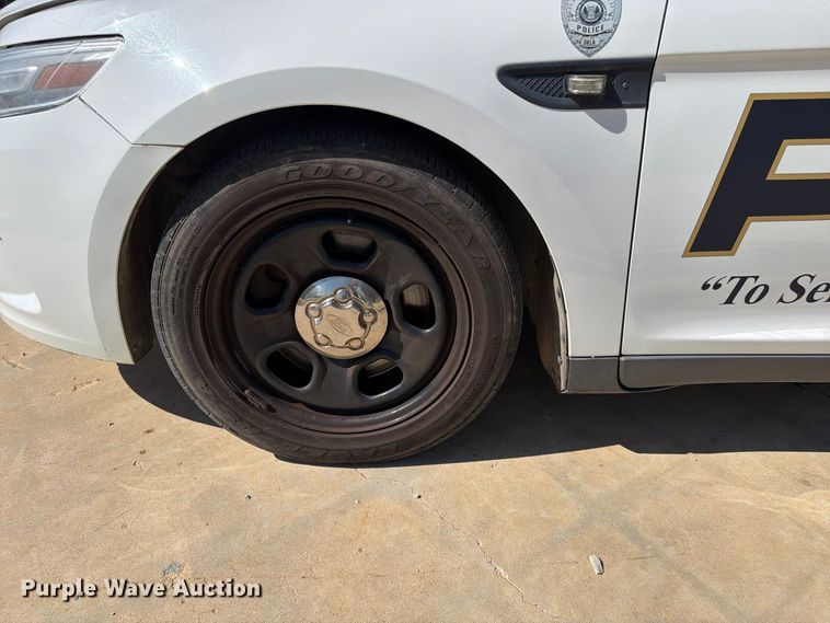 image for item EX2601 2013 Ford Taurus Police Interceptor 