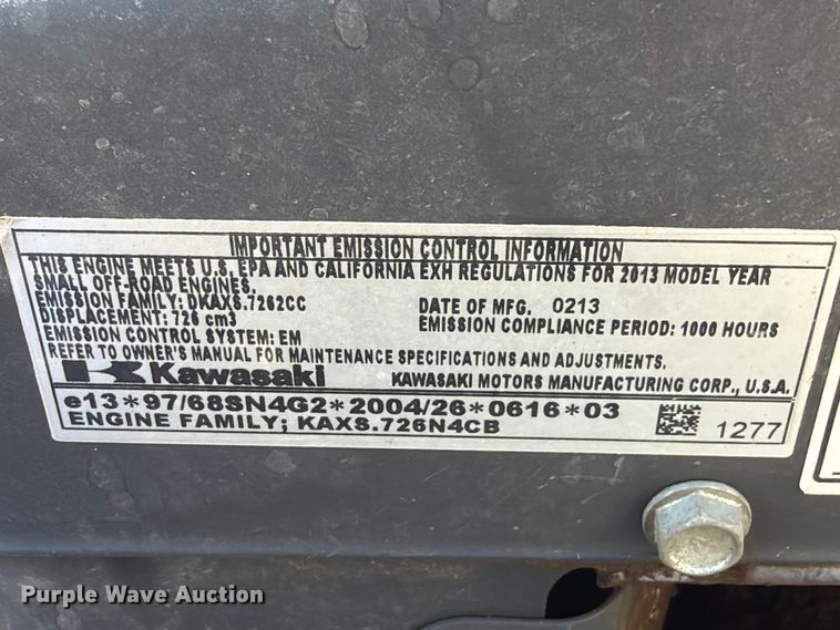 image for item EX4140 Dixon DX152 ZTR lawn mower