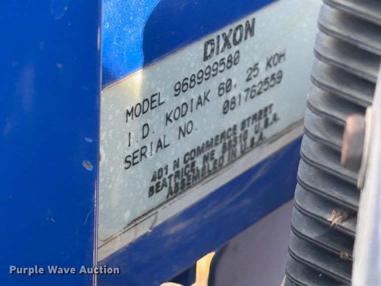image for item EX4141 Dixon Kodiak ZTR lawn mower