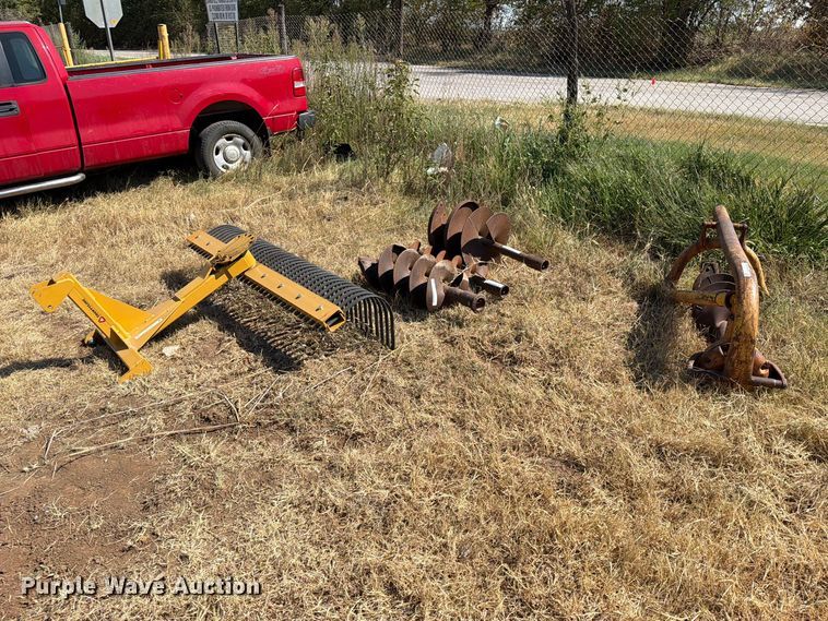 County line landscape rake
