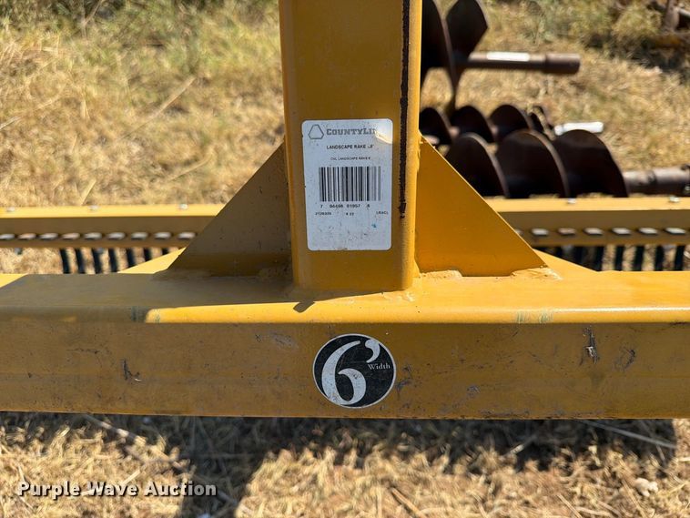image for item EX4148 County line  landscape rake