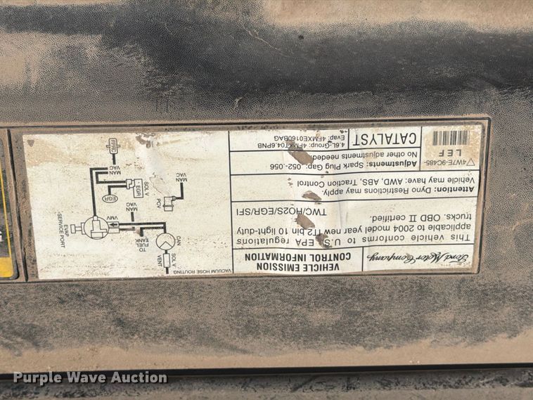 image for item EX4150 2004 Ford F150 pickup truck
