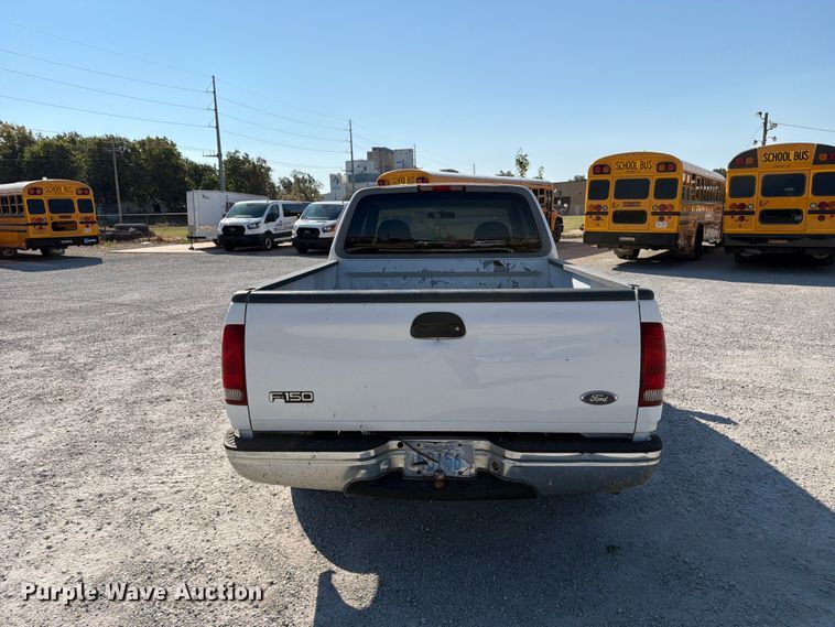image for item EX4158 1998 Ford F150 Ext. Cab pickup truck