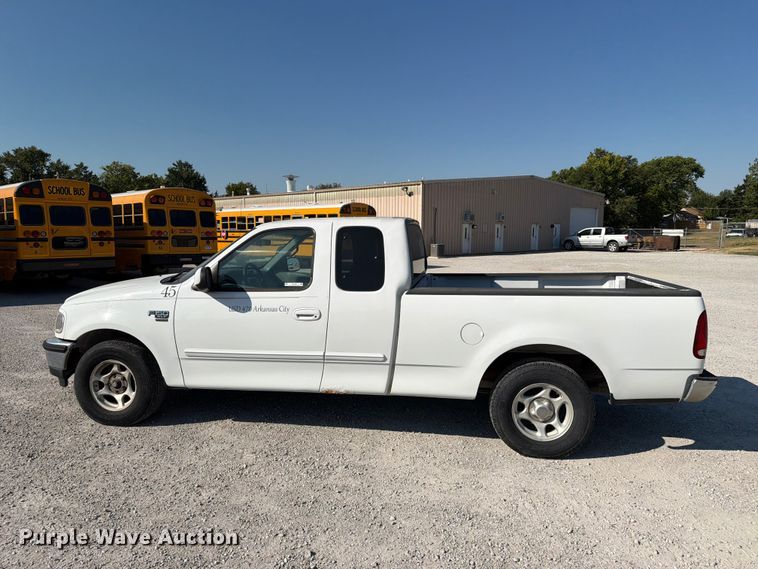 image for item EX4158 1998 Ford F150 Ext. Cab pickup truck