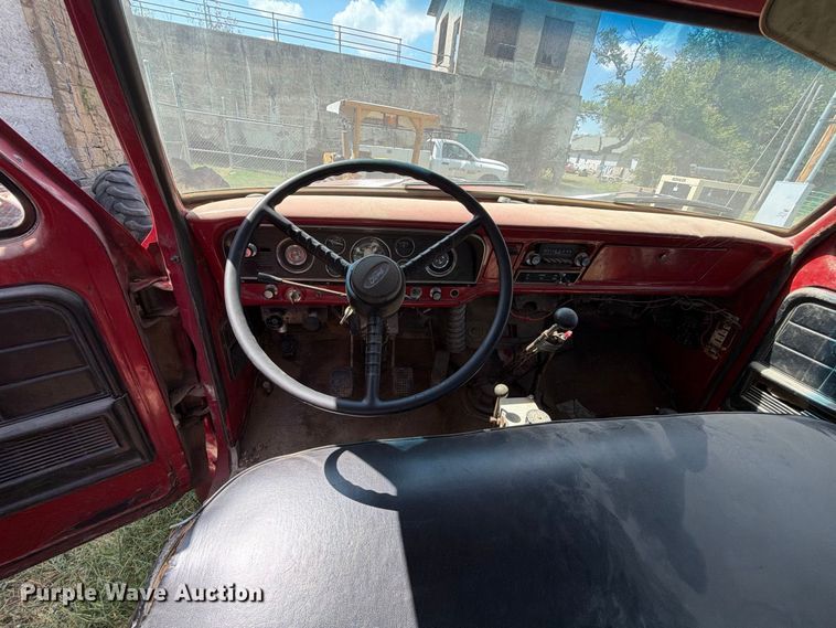image for item EX4163 1978 Ford F600 dump truck