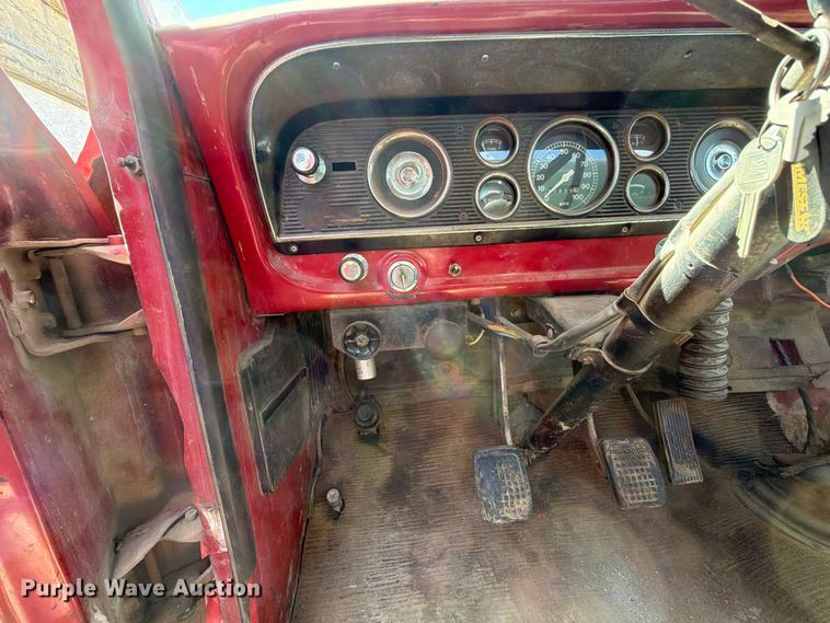 image for item EX4163 1978 Ford F600 dump truck